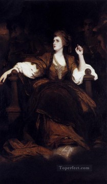  Musa Pintura - Retrato de la señora Siddons como la musa trágica Joshua Reynolds